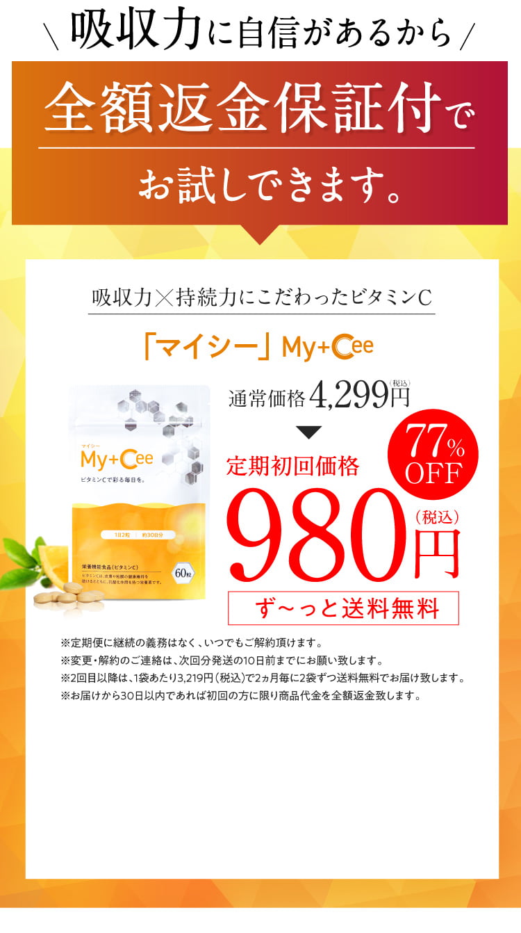 リポソームビタミンC　グラフ